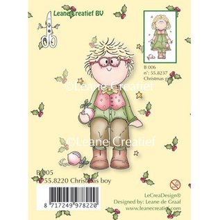 Leane Creatief - Lea'bilities und By Lene Transparenter Stempel, Christmas boy