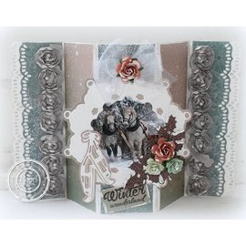 Joy!Crafts / Jeanine´s Art, Hobby Solutions Dies /  Stansing og preging sjablong, Borders