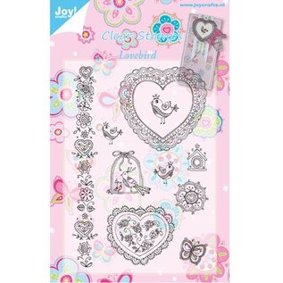 Joy!Crafts / Jeanine´s Art, Hobby Solutions Dies /  Sellos transparentes Lovebirds