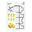 Docrafts / X-Cut Taglio A4 muore (1pc) - Gift Box con collari a stella