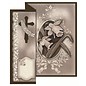 BASTELSETS / CRAFT KITS Folding condoléances pour 4 cartes + enveloppes