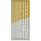STICKER / AUTOCOLLANT Sticker, Kombi-Sticker,( Ränder, Ecken, Texte) Kondolenz, gold-gold
