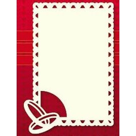 KARTEN und Zubehör / Cards Luxe kaart placer, 3 stuks, 10 x 15 cm