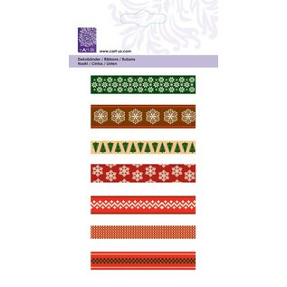 Cart-Us Ribbon-Set "Christmas Scandinavian" 7x1meter