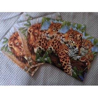 DECOUPAGE AND ACCESSOIRES 4 tovaglioli di progettista per decoupage