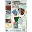 Karten und Scrapbooking Papier, Papier blöcke Karton Set jul