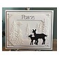CREATIVE EXPRESSIONS und COUTURE CREATIONS Punching and embossing template, reindeer family