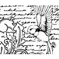 LaBlanche Rubber stamp, IndigoBlu Antique Songbird Mounted A6