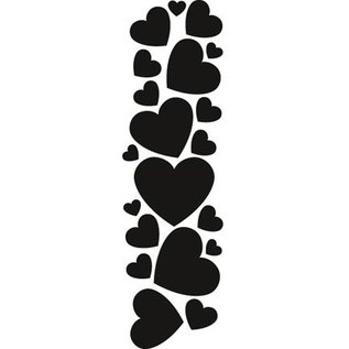 Marianne Design Stampaggio e goffratura stencil, Marianne design Hearts