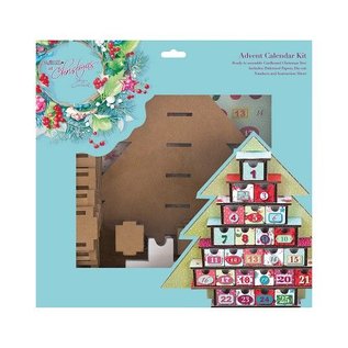 Docrafts / Papermania / Urban ADVENT CALENDAR SET Calendar Kit - Lucy Cromwell At Christmas
