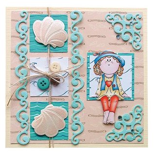 Leane Creatief - Lea'bilities und By Lene Clear stamps, filles Bambini