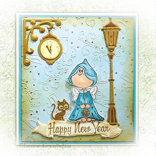 Leane Creatief - Lea'bilities und By Lene Clear stamps, Twinkle Star