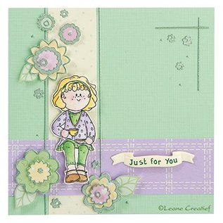 Leane Creatief - Lea'bilities und By Lene Clear stamps, Party girl