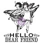 Prima Marketing und Petaloo Clear stamps, Princess