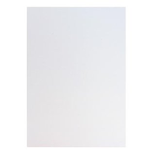 20 sheets, cardboard Metallic Set A5, Metallic White