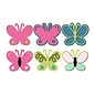 Sizzix Punching and embossing template Butterfly Triplits