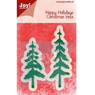 Joy!Crafts / Jeanine´s Art, Hobby Solutions Dies /  Stansning og prægning skabelon, træer