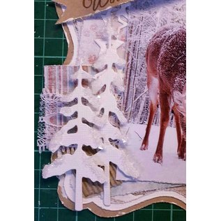 Joy!Crafts / Jeanine´s Art, Hobby Solutions Dies /  Punzonatura e modello di goffratura, alberi