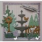 Marianne Design Stamping and Embossing stencil, Tiny's Birdhouse