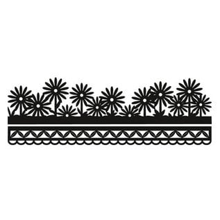 Marianne Design Punching and embossing template Craftables - Anja's flower border