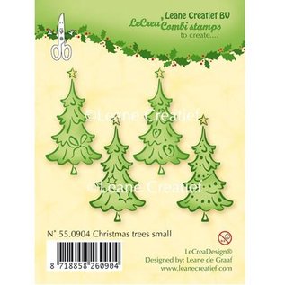 Leane Creatief - Lea'bilities und By Lene Gjennomsiktige stempler, juletrær