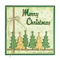 Leane Creatief - Lea'bilities und By Lene Transparent stamps, Christmas trees