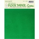 BASTELZUBEHÖR, WERKZEUG UND AUFBEWAHRUNG Zelf Flock papier, groen