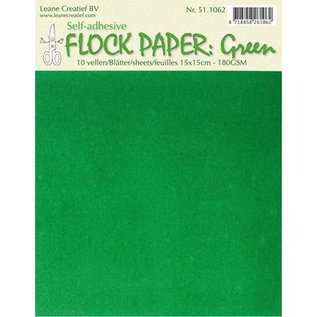 BASTELZUBEHÖR, WERKZEUG UND AUFBEWAHRUNG papier auto de Flock, vert