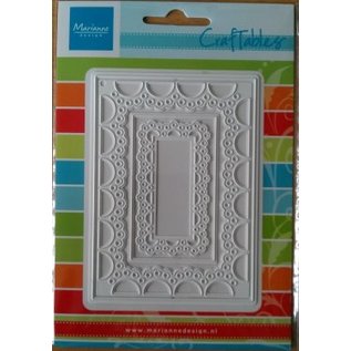 Marianne Design Punching and embossing templates Craftables - Passe-partout rectangle