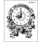 LaBlanche Lablanche Stempel: Romantisk Ur med blomster