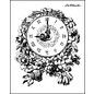 LaBlanche LaBlanche Stamp: Horloge romantique avec des fleurs
