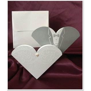BASTELSETS / CRAFT KITS Exclusive Wedding Cards Bride and Groom - LAST SETS!