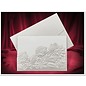 KARTEN und Zubehör / Cards Exclusive Einsteckkarten flowers white