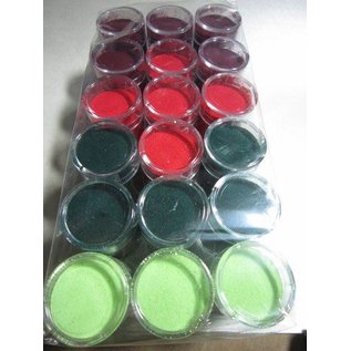 FARBE / STEMPELKISSEN Embossingspulver, 1 frasco de 28 ml, la selección de muchos colores