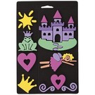 Kinder Bastelsets / Kids Craft Kits Moosgummi-Stempel Set, Prinzessin, für Kindern