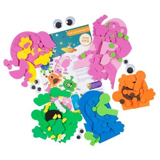 Kinder Bastelsets / Kids Craft Kits Bastelpackung: Create your own, Craft Planet Monster