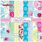 Wild Rose Studio`s Scrapbooking Paper, Floral Broderi