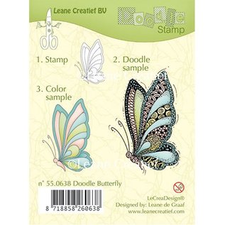 Leane Creatief - Lea'bilities und By Lene Clear stamps, Leane Creative, papillon
