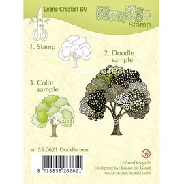 Leane Creatief - Lea'bilities und By Lene Transparent Stempel, doodle Stempel: Baum