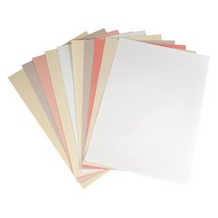 Karten und Scrapbooking Papier, Papier blöcke Mønstret papir satt A4, 10 ark spenner