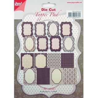 Joy!Crafts / Jeanine´s Art, Hobby Solutions Dies /  16 Die cut Toppers! 8 x 2 diverse Motive