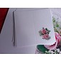 BASTELSETS / CRAFT KITS Elegante set di carte per occasioni festive, fedi nuziali con rose rosa - ULTIMO SET!