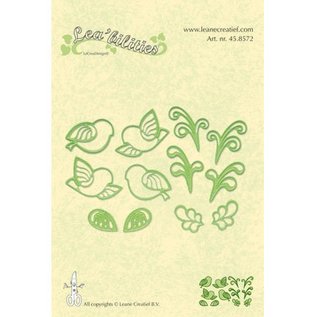 Leane Creatief - Lea'bilities und By Lene Leabilities, stamping - and embossing template Llittle birds