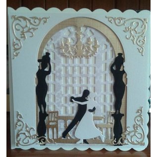 Docrafts / X-Cut Taglio e goffratura, 3D, KIT 5 pezzi, sala da ballo