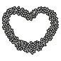 Marianne Design Skæring og prægning stencils, Craftables - Topiary Heart