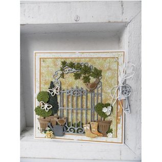 Marianne Design Couper et gaufrer pochoirs, Craftables - Garden Gate