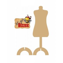 Objekten zum Dekorieren / objects for decorating 1 mannequin met standaard MDF 291 x 9 mm