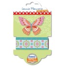 Textil Lennie Flennerie, butterfly fabric ribbon and applique
