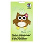 Kinder Bastelsets / Kids Craft Kits Filt Craft Kit "heldig charme" ugle