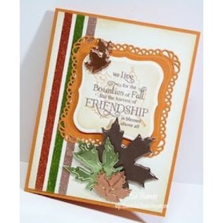 Spellbinders und Rayher Punching - et gaufrage pochoir SET, 18 feuilles